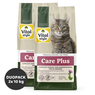 Care Plus kattenbrokken 2x10 kg (duopack)