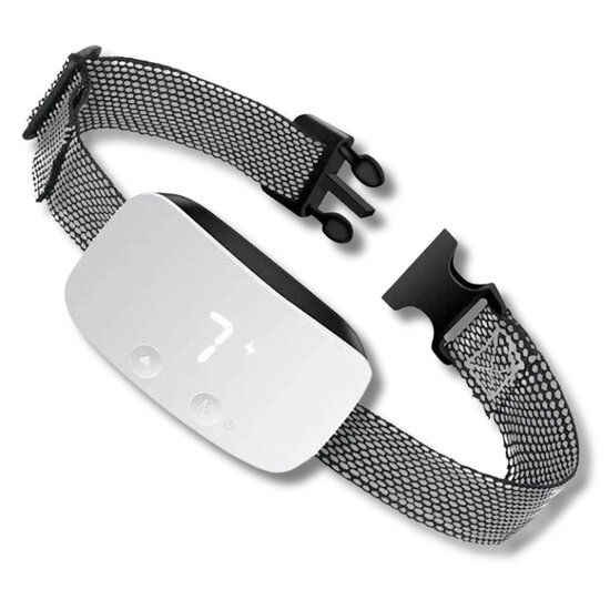 Wooffless® NoBark Plus diervriendelijke blafband hond S/M/L