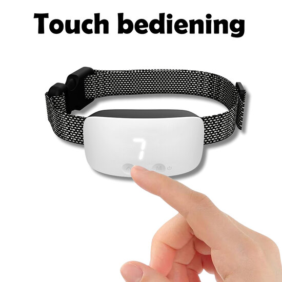 Wooffless® NoBark Plus diervriendelijke blafband hond S/M/L