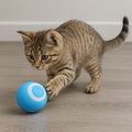 KiddyCat® Smart speelbal automatisch voor katten (blauw)