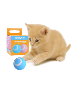 Smart speelbal automatisch voor katten (blauw)