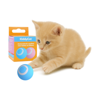 Smart speelbal automatisch voor katten (blauw)