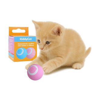 Smart speelbal automatisch voor katten (roze)