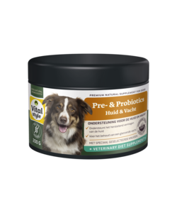 Pre- & Probiotica Huid & Vacht voor Hond 200g