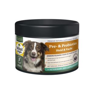 Pre- & Probiotica Huid & Vacht voor Hond 200g