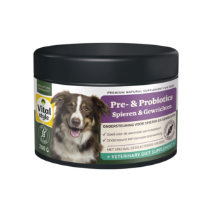 Pre- & Probiotica Spieren & Gewrichten voor Hond 200g
