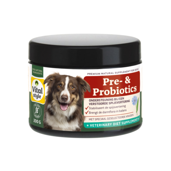 Vitalstyle Pre- & Probiotica Maag & Darmen voor Hond 200g