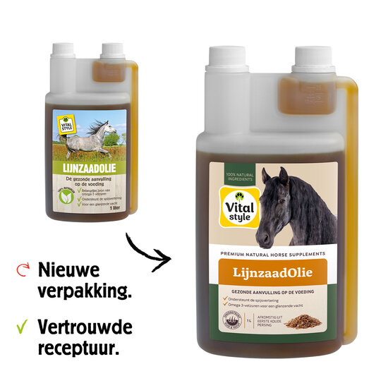 Vitalstyle LijnzaadOlie 5 liter