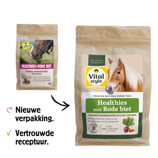 Vitalstyle Healthies met Rode biet 1 kg