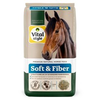 Ruwvoer mix Soft & Fiber 15 kg