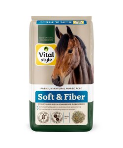 Ruwvoer mix Soft & Fiber 15 kg