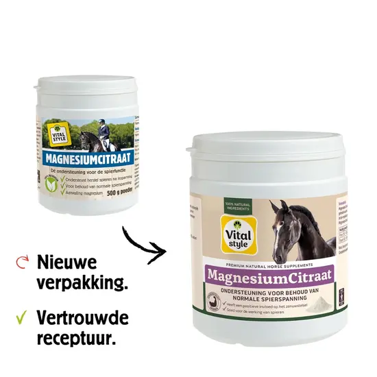 Vitalstyle MagnesiumCitraat 1.5 kg poeder