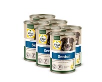 Senior hondenvoeding blik 6x400 gram (tray)