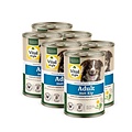 Vitalstyle Adult kip hondenvoeding blik 6x400 gram (tray)