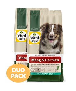 Maag & Darmen hondenbrokken 2x12 kg