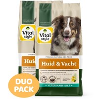 Huid&Vacht hondenbrokken 2x12 kg