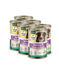 Spieren en Gewrichten hondenvoeding blik 6x400 gram