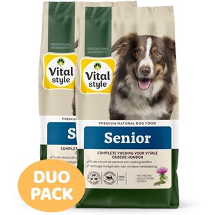 Senior hondenbrokken 2x12 kg