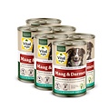 Vitalstyle Maag en Darm hondenvoeding blik 6x400 gram (tray)