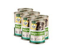 Weight Control hondenvoeding blik 6x400 gram (tray)