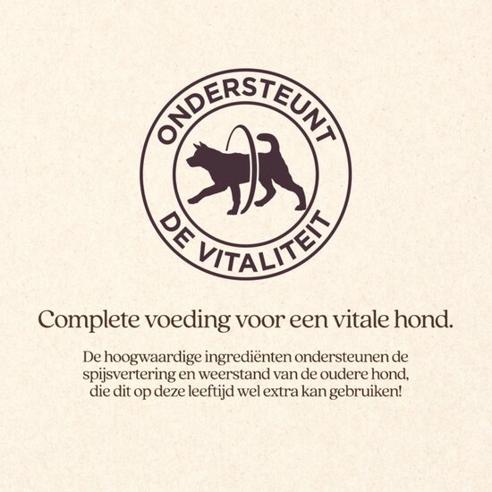 Vitalstyle Senior hondenbrokken kleine hond 3 kg