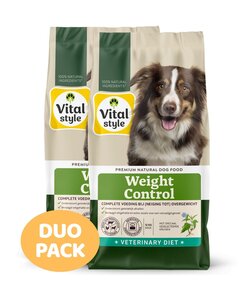 Weight Control hondenbrokken 2x12 kg (duopack)
