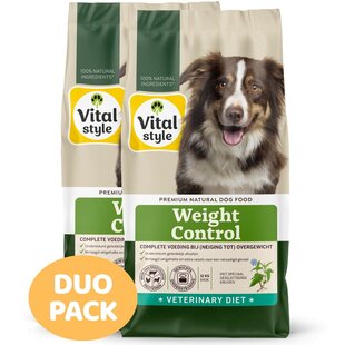 Weight Control hondenbrokken 2x12 kg (duopack)