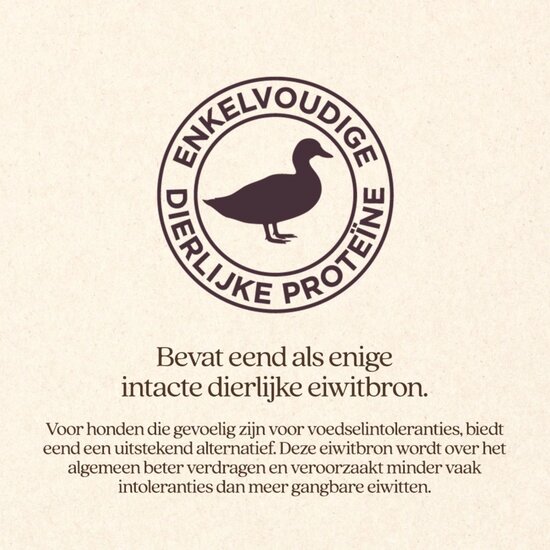 Vitalstyle Sensitive met Eend 12+3 kg