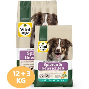 Spieren&Gewrichten hondenbrokken 12+3 kg