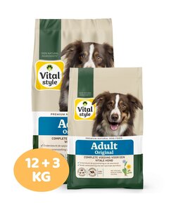 Adult hondenbrokken 12+3 kg