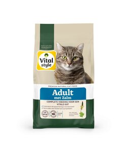 Adult met zalm kattenbrokken 3,5 kg