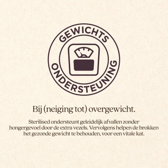 Vitalstyle Sterilised kattenbrokken 3,5 kg