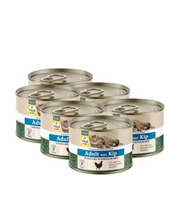 kattenvoeding Adult met kip 6x200 gram