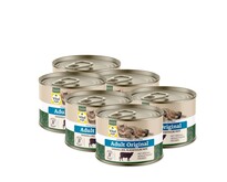 kattenvoeding Adult met rund 6x200 gram (tray)