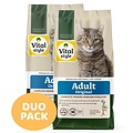 Vitalstyle Adult met rund kattenbrokken 2x10 kg (duopack) | Aanbieding