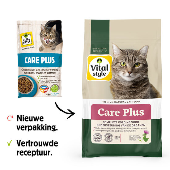 Vitalstyle Care Plus kattenbrokken 2x10 kg (duopack) | Aanbieding