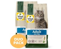 Adult met kip kattenbrokken 2x10 kg (duopack) | Aanbieding