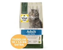 Adult met zalm kattenbrokken 10 kg