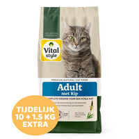 Adult met kip kattenbrokken 10 kg