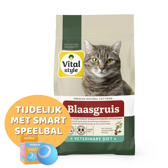Vitalstyle Blaasgruis kattenbrokken 3,5 kg