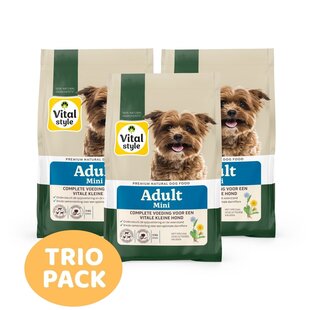 Adult mini hondenbrokken 9 kg