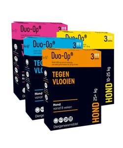 vlooiendruppels voor hond en kat (3 pipetten)