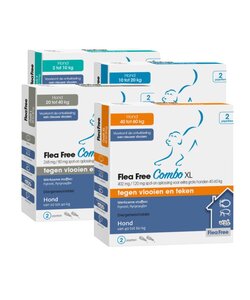 Spot-On Combo hond tegen vlooien en teken (2 pipetten)