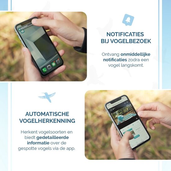 Slim Vogelvoerhuisje met Camera & AI Herkenning