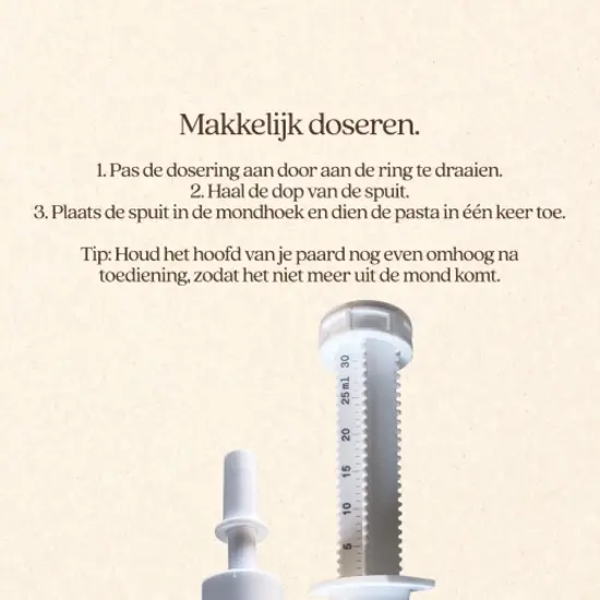 Vitalstyle StressControl + anti-stress pasta voor paarden (3+1 gratis bundel)