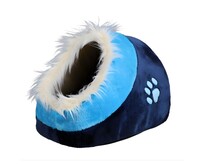 kattenmand iglo Minou donkerblauw/blauw (41x35x26 cm)
