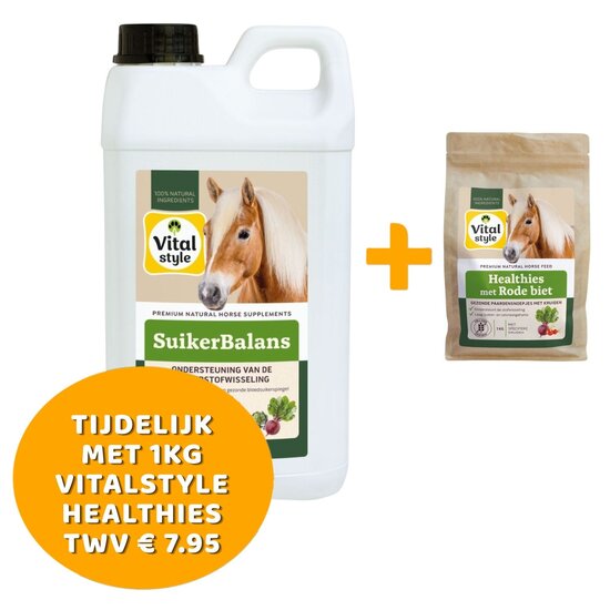 Vitalstyle SuikerBalans grootverpakking 2,5 liter