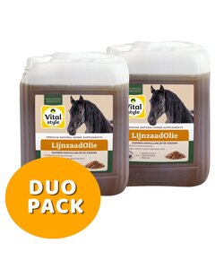 LijnzaadOlie 2x 5 liter (duopack)