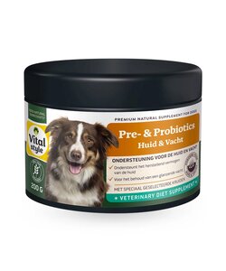 Pre- & Probiotica Huid & Vacht voor Hond 200g