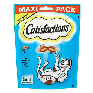 Kattensnacks met zalm 180 gram